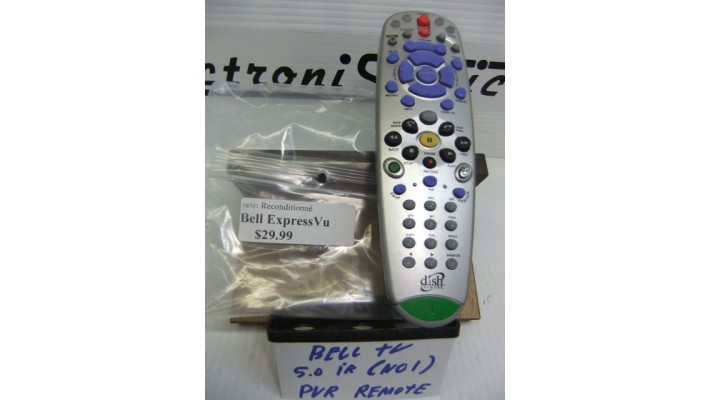 Bell TV 5.0  IR number 1 remote control .